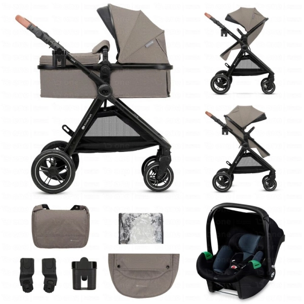 Poussette Trio ESME 3en1 - Kinderkraft - beige