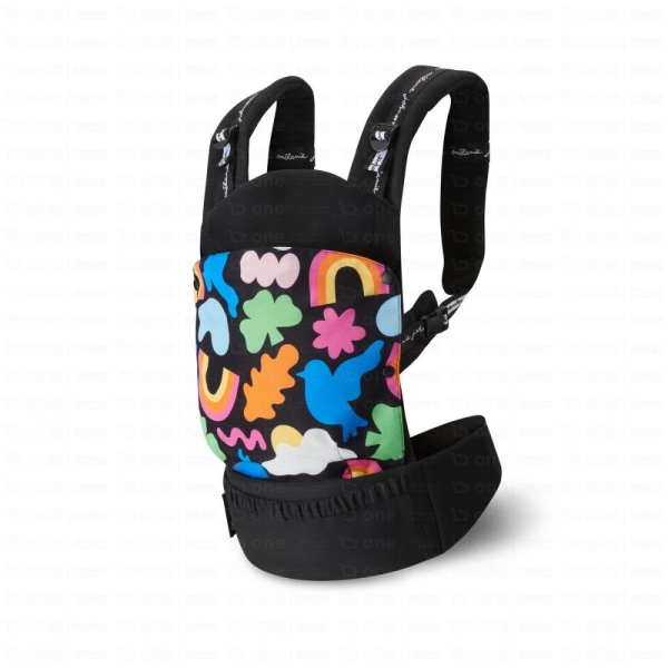 Porte Bébé HUGGY x Happy shapes - Kinderkraft - multicolore