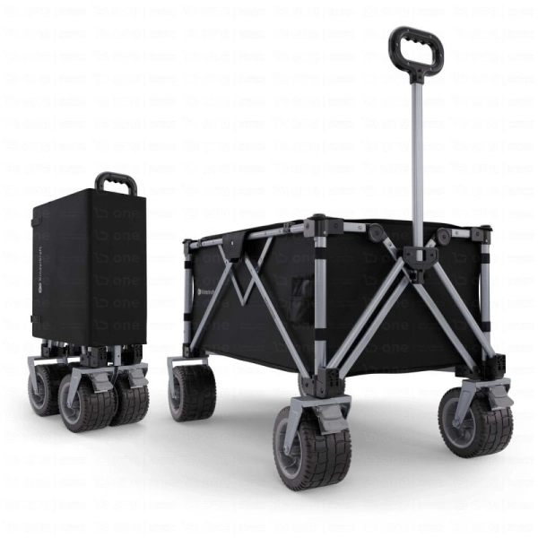 Chariot ROLLSTER - Kinderkraft - noir