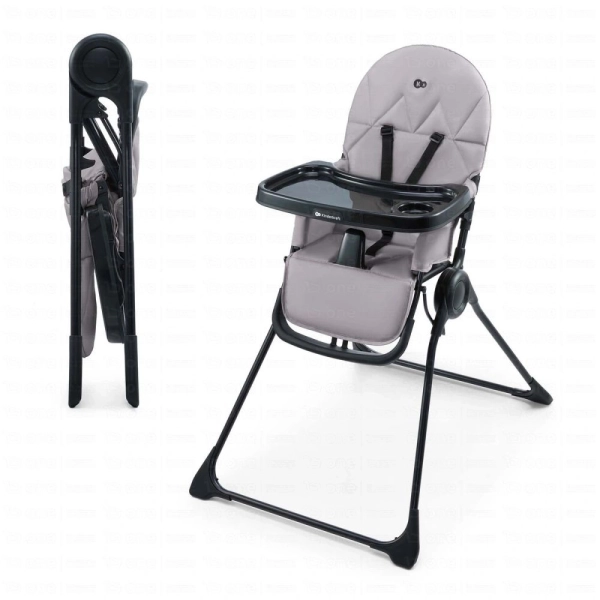 Chaise haute BINCI - Kinderkraft - gris