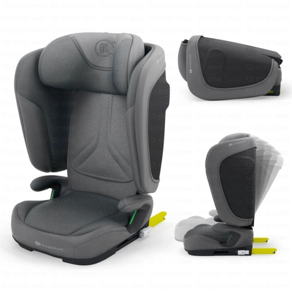 Siège auto UNITY 2 i-Size - Kinderkraft - gris
