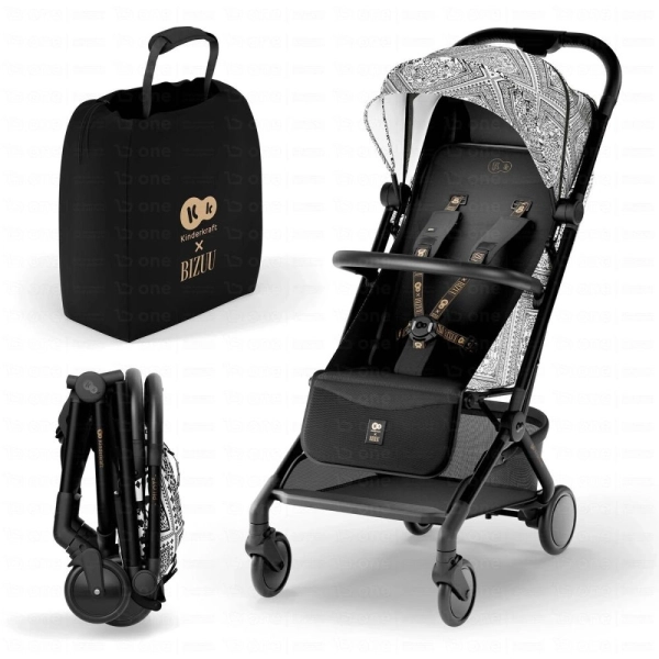 Poussette Pilot 2 x BIZUU - Kinderkraft - noir
