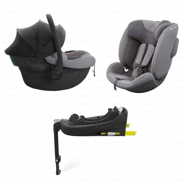 Siège auto - un ensemble ENDURA SAFE MODULAR SYSTEM - Kinderkraft - gris