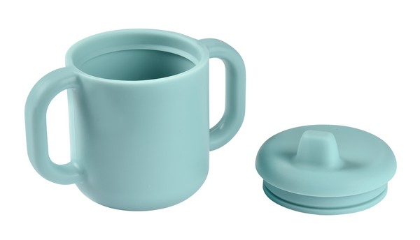 Tasse d'Apprentissage Silicone Béaba - Blue