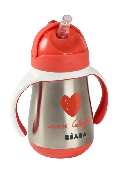 Tasse Paille Inox Béaba - Mathilde Cabanas