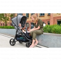 Poussette GRANDE PLUS - Kinderkraft - noir
