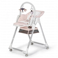 Chaise haute LASTREE - Kinderkraft - rose