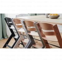 Chaise haute ENOCK - Kinderkraft - gris