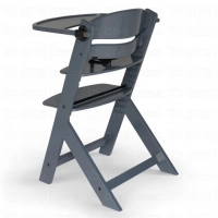 Chaise haute ENOCK - Kinderkraft - gris