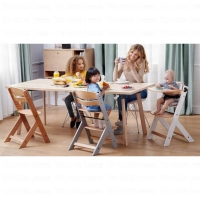Chaise haute ENOCK - Kinderkraft - gris