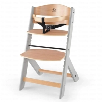 Chaise haute ENOCK - Kinderkraft - bois/gris