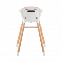 Chaise haute SIENNA - Kinderkraft - rose