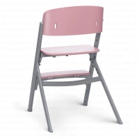 Chaise haute LIVY avec plateau - Kinderkraft - rose