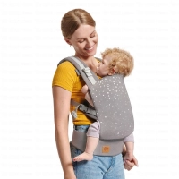 Porte Bébé NINO CONFETTI - Kinderkraft - gris