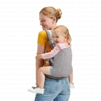 Porte Bébé NINO CONFETTI - Kinderkraft - gris