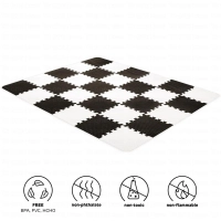 Tapis d'Éveil LUNO - Kinderkraft - noir