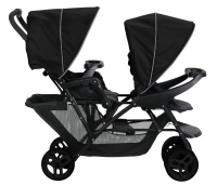 Poussette double Stadium Duo - Graco - BLACK/GREY