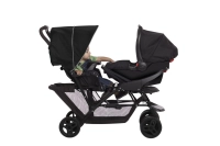 Poussette double Stadium Duo - Graco - BLACK/GREY