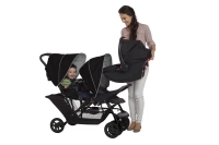 Poussette Double Graco Stadium Duo - Black/Grey