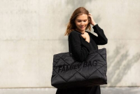 Sac à Langer Childhome Family Bag - Matelasse Black