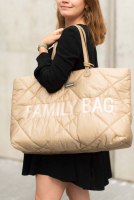 Sac à Langer Childhome Family Bag - Matelasse Beige