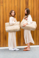 Sac à Langer Childhome Family Bag - Matelasse Beige