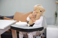 Plateau Repas Childhome Evolu 2/Evolu One.80° - Noir