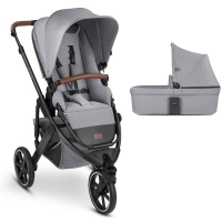 Poussette ABC Design Salsa 3 + Nacelle - Tin