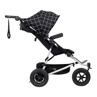 Poussette Double Mountain Buggy Duet V3.2 - Grid + 2 Nacelles Plus
