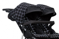 Poussette Double Mountain Buggy Duet V3.2 Luxury Edition - Heringbone + 2 Nacelles Plus