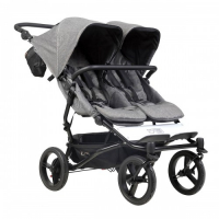 Poussette Double Mountain Buggy Duet V3.2 Luxury Edition - Heringbone + 2 Nacelles Plus