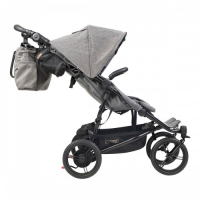 Poussette Double Mountain Buggy Duet V3.2 Luxury Edition - Heringbone + 2 Nacelles Plus