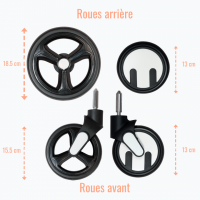 Roues tous chemins SQUIZZ