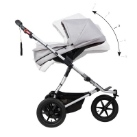 Poussette Mountain Buggy Urban Jungle + Nacelle Plus - Silver