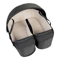 Poussette Double Mountain Buggy Nano Duo - Ruby + Cocoon Jumeaux