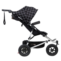 Poussette Double Mountain Buggy Duet V3.2 - Black + Cocoon Jumeaux