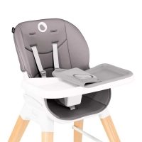 Chaise 4-en-1 Lionelo Mona - Stone