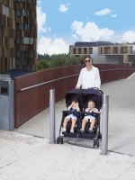 Poussette Double Chicco Ohlala Twin - Black Night