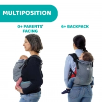 Porte-Bébé Chicco Myamaki Fit - Cool Grey