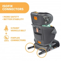 Siège Auto 15-36kg Chicco Fold&Go i-Size - Black