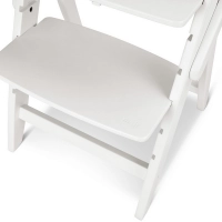 Chaise Haute Moji Yippy Plain - Snow