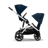 Poussette Double Cybex Gazelle S2 (Poussette + Seconde Assise) SLV - Ocean Blue