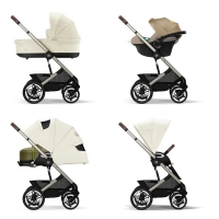 Poussette Cybex Talos S Lux 2 TPE - Seashell Beige