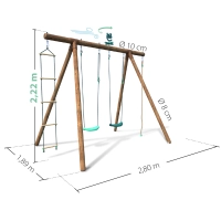 Balançoire Soulet - rond Ernest (Nouvelle Version)