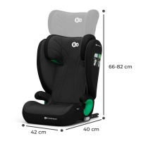 Siège auto JUNIOR FIX 2 I-Size - Kinderkraft - noir