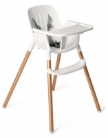 Chaise Haute Burigotto by Peg Perego Poke - Blanc/Polar