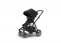 Poussette Thule Sleek - Châssis Black + Nacelle - Midnight Black