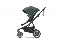 Poussette Thule Sleek - Châssis Black + Nacelle - Mallard Green