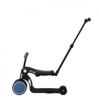 Scootizz,draisienne évolutive 5 en 1 avec barre de poussée adulte - Bleu