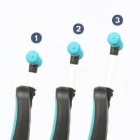 Scootizz,draisienne évolutive 5 en 1 avec barre de poussée adulte - Bleu